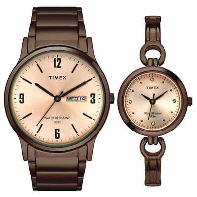 "Timex TW00PR265 Couple Watches - Click here to View more details about this Product